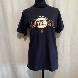 Black San Francisco Giants MLB Graphic Tee Size Small
